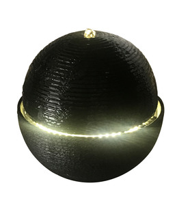 2 niveaux d'eau fleurs angle champignon debout sur bois jardin japonais <span class=keywords><strong>fontaine</strong></span> d'eau - Product Image 1