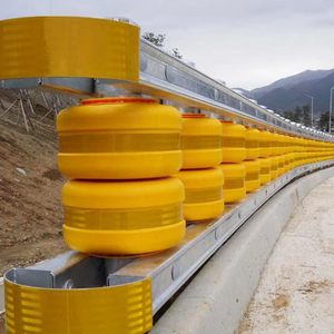 Barrière de circulation réfléchissante composite en gros pour autoroute, baril de sécurité anti-collision - Product Image 1