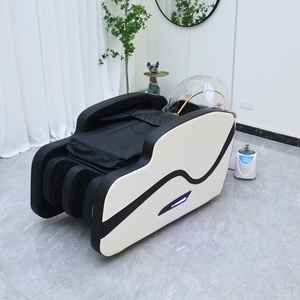 Vapeur professionnel cheveux lavage chaise moderne Spa tête Salon cheveux lavage tête Spa thérapie chinois thaï shampooing lit de Massage - Product Image 1