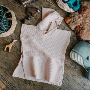 Serviette de <span class=keywords><strong>plage</strong></span> à capuche pour enfants, en coton doux, broderie personnalisée écologique, séchage rapide, pour bébés et tout-petits - Product Image 2