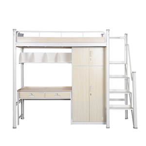 Iron <b>Beds</b> Apartment Adult Double Metal Bunk <b>Bed</b> Steel 2 Tier Bunk <b>Bed</b> - Product Image 4