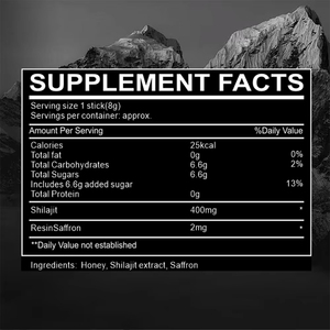 Toptan saf himalaya Shilajit reçine Puro Naturel enerji içecek kaşık bal yetişkinler için Sticks - Product Image 4