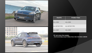 Kit de carrocería de coche de fibra de carbono de giro automático personalizado a la moda para <span class=keywords><strong>Porsche</strong></span> <span class=keywords><strong>Macan</strong></span> <span class=keywords><strong>2022</strong></span> - Product Image 5