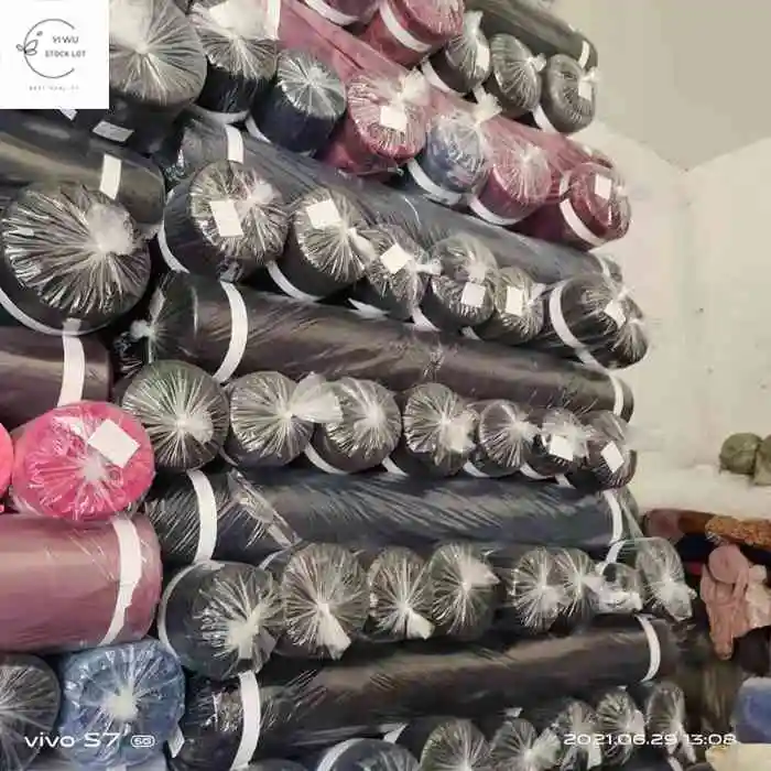 핫 잘 팔리는 batch 모직 트위드 와 many 색 stock fabric in China