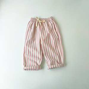 <span class=keywords><strong>Pantalones</strong></span> Casuales a Rayas para Niños y Niñas 2026, <span class=keywords><strong>Pantalones</strong></span> Holgados de Verano con Cordones, Ropa Cómoda para Niños - Product Image 5
