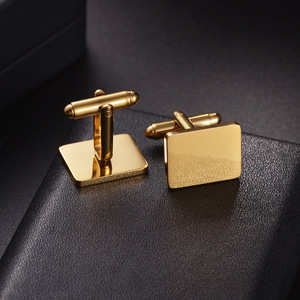 Thiết kế hợp thời trang giá bán buôn tie clip thương hiệu nổi tiếng Khuy măng sét tùy chỉnh tên Khuy măng sét - Product Image 1