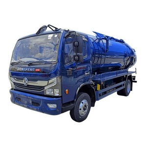 Camion-citerne à eaux usées sous vide 4x2 de 6000 L, camion d'aspiration des eaux usées de 6 tonnes, camion de nettoyage des égouts pour l'Afrique - Prix usine - Product Image 1