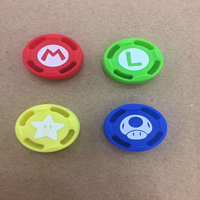 Switch Thumb Grips 3D Analog Silicone Thumbstick Grips pour Nintendo Switch Controller