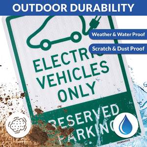 تصميم مخصص عاكس البلاستيك الألومنيوم علامة وقوف السيارات في الشوارع سلامة الطريق PVC علامة تحذير بالجملة - Product Image 2