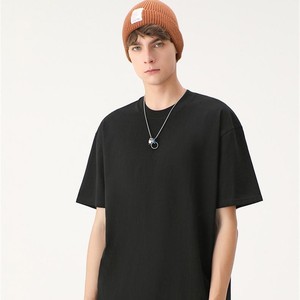 Camisetas de Manga Corta al por Mayor de Fábrica de Alta Calidad, Logotipo Personalizado, Camisetas 100% Algodón, Camisetas con Serigrafía para <span class=keywords><strong>Hombre</strong></span> - Product Image 3