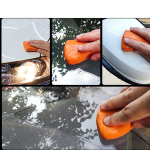 Décontamination Car Wash Clay Bar Block Boue de volcan Peinture universelle Surface Décontamination Lingette Goudron Asphalte Mouche Peinture Oxyde - Product Image 4