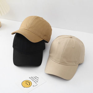 Gorra de Béisbol de Algodón de 6 Paneles con Logotipo Personalizado 2026, Gorra de Papá Sin Estructura para Niños, Gorra de Sol para Viajes Escolares con Bordado Estampado - Product Image 3