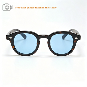 Gafas <span class=keywords><strong>de</strong></span> <span class=keywords><strong>Sol</strong></span> Estilo <span class=keywords><strong>Johnny</strong></span> <span class=keywords><strong>Depp</strong></span> para Hombre y Mujer <span class=keywords><strong>de</strong></span> Marca <span class=keywords><strong>de</strong></span> Diseñador Polarizadas <span class=keywords><strong>con</strong></span> Montura <span class=keywords><strong>de</strong></span> Acetato Vintage para Hombre UV400 - Product Image 2