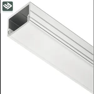 Anodisasi lantai 180w profil Led aluminium LED Foshan yang paling populer dapat disesuaikan 50 perak Rohs profil Led 180 Dimm 6000
