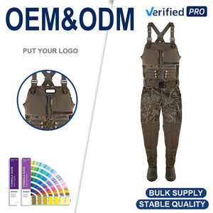 <span class=keywords><strong>Cuissardes</strong></span> de pêche à la mouche respirantes unisexes de haute qualité à 4-5 couches pour hommes, imperméables, avec bottes intégrées, pour la chasse, OEM/ODM - Product Image 1
