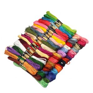 50 pelotes de fil à broder pour bracelets d'amitié, fils à broder colorés, fils à broder pour point de croix, outils de couture DIY - Product Image 5