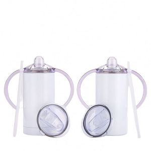 Vaso Térmico Infantil de 12 oz para Sublimación, Botella de Agua con Boquilla, Acero Inoxidable, Aislamiento al Vacío - Product Image 1