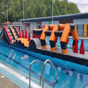 Hồ bơi Float nước đồ chơi Aqua chạy nước <span class=keywords><strong>Inflatable</strong></span> khóa học trở ngại giá bán buôn <span class=keywords><strong>Inflatable</strong></span> Aqua chạy cho trẻ em và người lớn - Product Image 1