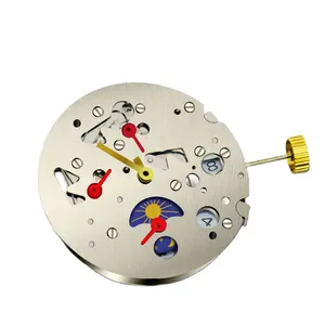 Reloj cronógrafo automático, movimiento suizo Original Eta SZ4003, se suministra con esfera de día