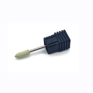 Longue fraise de polissage en silicone pour ongles, outil de pédicure, soin des cuticules, manucure, embout en caoutchouc de silicone pour salon - Product Image 1