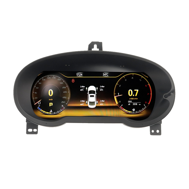 ZWNAV 12.3 Inch LCD Digital Cluster Virtuelle Cockpi for Mazda 6 Atenza Mazda CX-5 2010-2021 Multimedia Player Speedometer
