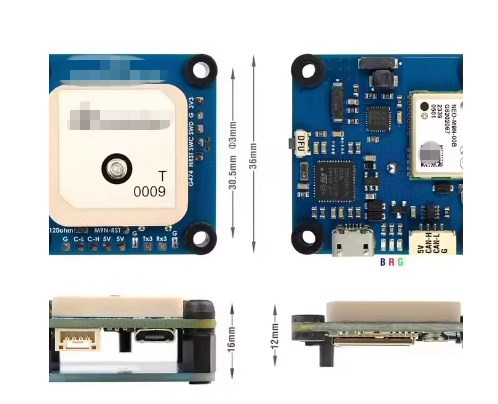 GNSS M9N-G4-3100 беспилотный летательный аппарат GPS MATEK Mateksys AP_Periph DroneCAN
