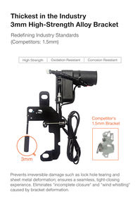 قفل شفط أمامي للصندوق الأمامي من طراز Y Juniper بتصميم مسجل براءة اختراع من Ruiyyco لسيارات تسلا مع خدمة OEM وتغليف مخصص - Product Image 4