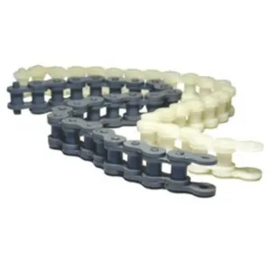 Industriële Transportband Lichte 25 Serie 4ft Maat 25 Nylon Plastic Rollenketting