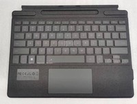 Keyboard Tablet USB-C Nirkabel dengan Lampu Latar Baru untuk Touch Bar Ukuran Penuh untuk Surface Pro 10/11/9/8/X dengan Kotak Gaming