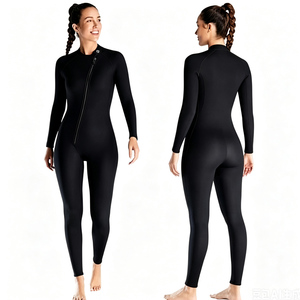 Traje de Neopreno Unisex de 3MM, Impermeable, con Cremallera Trasera, Manga Larga, Térmico, para Natación, Buceo Libre, Kayak, Agua Cálida - Product Image 1