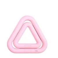 Haltère triangulaire en fer pour squats, appareil d'entraînement aux poids libres, haltère de musculation, pratique de Pilates et de fitness