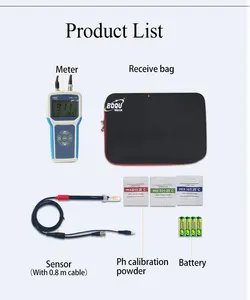 PHS-1701 Hot-Selling Zoetwater Aquacultuur Automatische Data Opslag Handheld Draagbare Digitale Orp Ph Meter Prijs