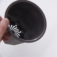 Pots de fleurs en plastique pour plantes succulentes, pots circulaires multi-tailles, robustes et durables, pots de pépinière, décoration intérieure