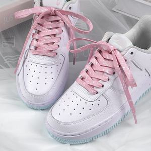 Lacets de chaussures en polyester imprimés Splash-Ink, lacets plats de 8 mm pour baskets - Style artistique coloré, élastiques personnalisés, vente en gros en vrac - Product Image 5