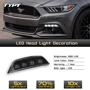 <span class=keywords><strong>Feux</strong></span> <span class=keywords><strong>de</strong></span> <span class=keywords><strong>jour</strong></span> LED TYPY pour Ford <span class=keywords><strong>Mustang</strong></span> 2015 <span class=keywords><strong>2016</strong></span> 2017 Clignotant jaune Relais étanche 12V DRL <span class=keywords><strong>Feux</strong></span> antibrouillard Décoration - Product Image 5