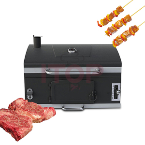 Barile automatico pieghevole griglia giapponese campeggio esterno cortile cottura griglia in <span class=keywords><strong>legno</strong></span> scatola per griglia a carbone - Product Image 6