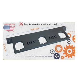 18V Battery Holder For Ryobi Electric <b>Tools</b> Standard Battery ABS Material Home Use - Product Image 5