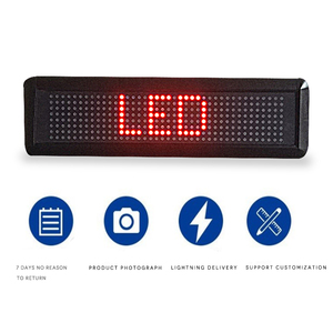 [Personnalisation privée] Largement utilisé Monochrome Single Line P 7.62 Intérieur LED Publicité logo 512 <span class=keywords><strong>K</strong></span> Mémoire Durable En Gros - Product Image 6