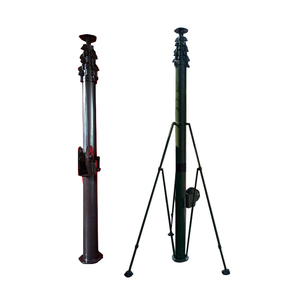 Treuil <span class=keywords><strong>télescopique</strong></span> pour antenne radio HF manuelle montée au sol, 10 m, 15 m, 18 m, 22 m - Product Image 1