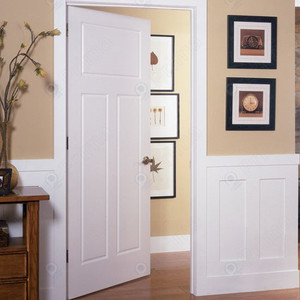 Puertas Interiores <span class=keywords><strong>de</strong></span> <span class=keywords><strong>Madera</strong></span> Maciza con Acabado Lacado Personalizadas al Mejor <span class=keywords><strong>Precio</strong></span> para Uso en Villas - Product Image 4