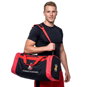 Sacs de voyage de luxe pour le sport en polyester 600D résistant avec motif à pois, impression personnalisée, portables et grande capacité - Product Image 1