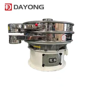 Factory Price Pollen Rotary vibrating sieve machine for liquid and powder