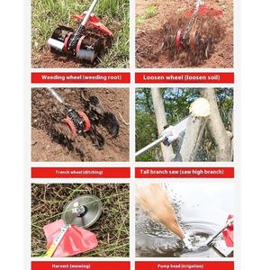 Débroussailleuse à essence tondeuse à gazon 52cc tondeuse à gazon <span class=keywords><strong>de</strong></span> qualité industrielle désherbeur agricole <span class=keywords><strong>de</strong></span> champ <span class=keywords><strong>de</strong></span> maïs - Product Image 4