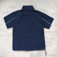 Vente en gros sur mesure pour hommes pull décontracté à fermeture éclair quart golf coupe-vent veste athlétique légère randonnée course sweat-shirt en nylon