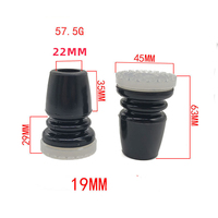 Embout de pied amortisseur 22 mm pour canne de marche et chaise de salle de bain