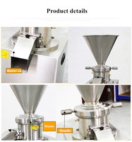 Qualité garantie croquante Tahini colloïdal moulin fabricant rectifieuse ligne de Production de beurre d'arachide