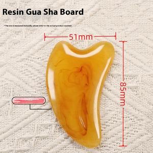 Tablero Gua Sha, palo para tirar del tendón Facial, masajeador de terapia de cabeza de resina, palo de acupuntura para ojos, herramienta de belleza para afeitar, rodillo de Jade - Product Image 4