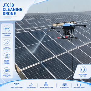Drone de nettoyage industriel autonome, robot de nettoyage de sols, unité de balayage, aspiration et lavage, évitement d'obstacles pour les hubs logistiques - Product Image 1
