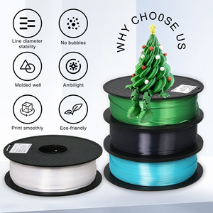 Christmas Printing Toys PLA High Glossy Silk <b>3D</b> <b>Printer</b> Filament 1.75mm 1 KG <b>3D</b> Printing Consumables - Product Image 5