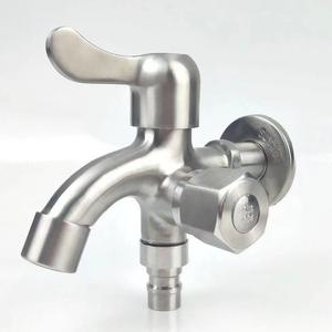 Usine directe un sur deux <span class=keywords><strong>sortie</strong></span> <span class=keywords><strong>Double</strong></span> <span class=keywords><strong>sortie</strong></span> d'eau Machine à laver <span class=keywords><strong>robinet</strong></span> brossé <span class=keywords><strong>jardin</strong></span> bas prix Bidet <span class=keywords><strong>robinet</strong></span> à ouverture rapide - Product Image 6